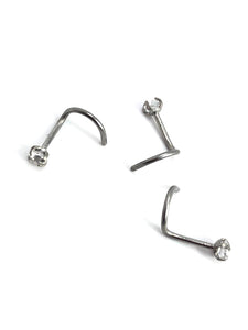Stainless Steel Nose Rings Sku#3-1-1