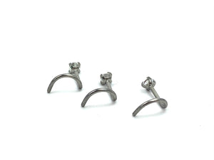 Stainless Steel Nose Rings Sku#3-1-1