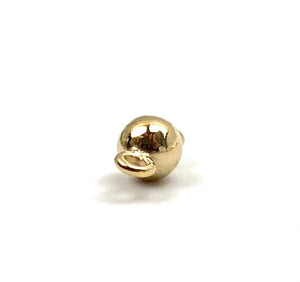 Bail connector, 3mm, 14K gold fill, SKU# 4008203C
