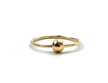 14KGF round ear wire with bead, 14K gold filled, SKU# 4006120B