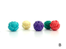 Mother Of Pearl Flower Beads, Sku#M443