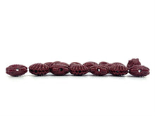 Mother Of Pearl Maroon Beads, Sku#M677