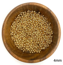 14K Gold Filled Bead Studs, Sku#14KGFCS