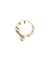 Mother Of Pearl W/Gold Plated On Zinc Alloy Sku#M333