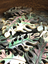 Black Tahitian Mother Of Pearl Leaf Sku#M01