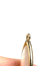 15.81 mm - 22.19 mm mother of pearl , SKU#M690-1 & M690-2