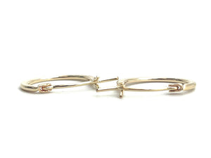 14KGF Hoops, Sku#065-CRF-0