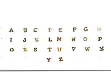 14KGF Initial/Letter Studs