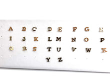 14KGF Initial/Letter Studs