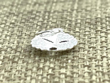 Sterling Silver Sand Dollar Charm w/ Ring, Sku#760 C