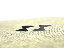 Sterling Silver Lightning Studs, Sku#203.020-5