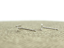 Sterling Silver Lightning Studs, Sku#203.020-5