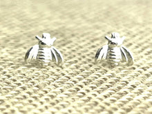 Sterling Silver Bee Studs, Sku#536-5