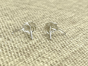 Sterling Silver Palm Tree Studs, Sku#1172-5