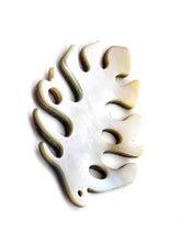 Black Tahitian Mother Of Pearl Leaf Sku#M01