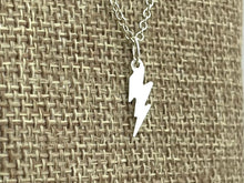 Sterling Silver Lightning Charm, Sku#672C