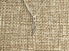 Sterling Silver Lightning Charm, Sku#672C