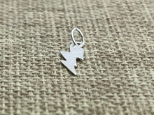 Sterling Silver Lightning Charm, Sku#672C