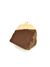 Brown Quartz W/Gold Plating Sku#Q09-7
