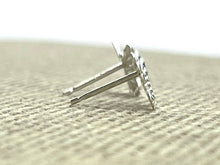 Sterling Silver Butterfly Studs, Sku#243-5