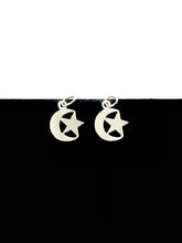 moon star charm , Sku#257-C