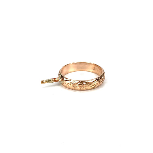 Hawaii Heirloom Ring Finding W/ Post