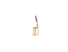 Crimp Endcap W/Ring (1.7mm ODx1.0mm), 14k Gold Filled, Sku#400087