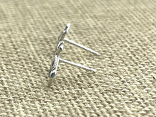 Sterling Silver Palm Tree Studs, Sku#2270-5
