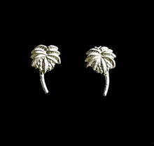 Sterling Silver Palm Tree Studs, Sku#1172-5