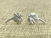 Sterling Silver Palm Tree Studs, Sku#1172-5