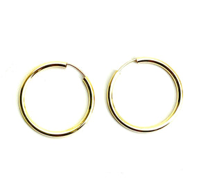 14KGF Endless Hoops, Sku#090 ENDLESS 2