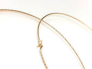 15” 1.3mm Sparkle Wire Choker Sku#402196315P1