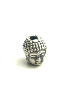 Silver Buddha Head Beads Sku#M732