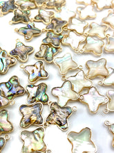 Abalone mother of pearl charm