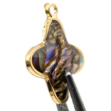 Abalone mother of pearl charm