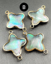 Abalone mother of pearl charm
