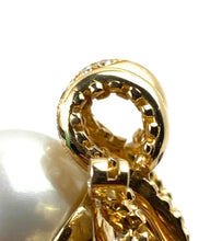Stunning Octopus 14K solid yellow gold  pendant with 1.56 ct Diamonds