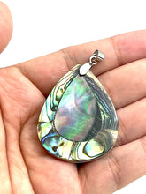 Abalone Teardrop Pendant, Sku#M876