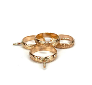 Hawaii Heirloom Ring Finding W/ Post