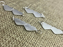 Sterling Silver Double Heart Charm Sku#574C