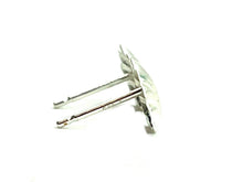 Sterling Silver Seashell Studs, Sku#785-5