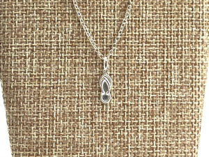 Sterling Silver Slipper Charm, Sku#2310 C