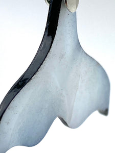 Whale tail abalone mother of pearl pendant, SKU#M925