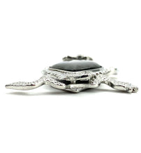 Sterling silver lizard abalone mother of pearl pendant, SKU# M928