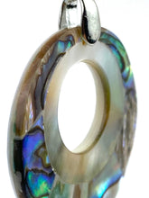 Beautiful abalone mother of pearl pendant, SKU# M926