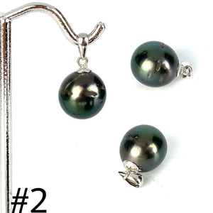 10mm Tahitian pearl pendant, SKU# 11173