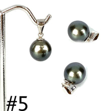 10mm Tahitian pearl pendant, SKU# 11173