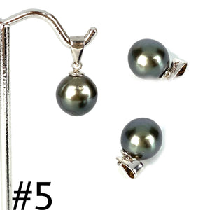 10mm Tahitian pearl pendant, SKU# 11173