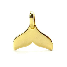 Whale tale abalone mother of pearl charm, SKU# M740-2