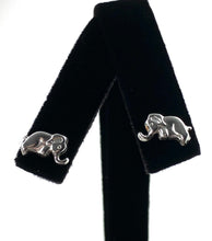 Sterling silver elephant earring studs, SKU# 2021-5